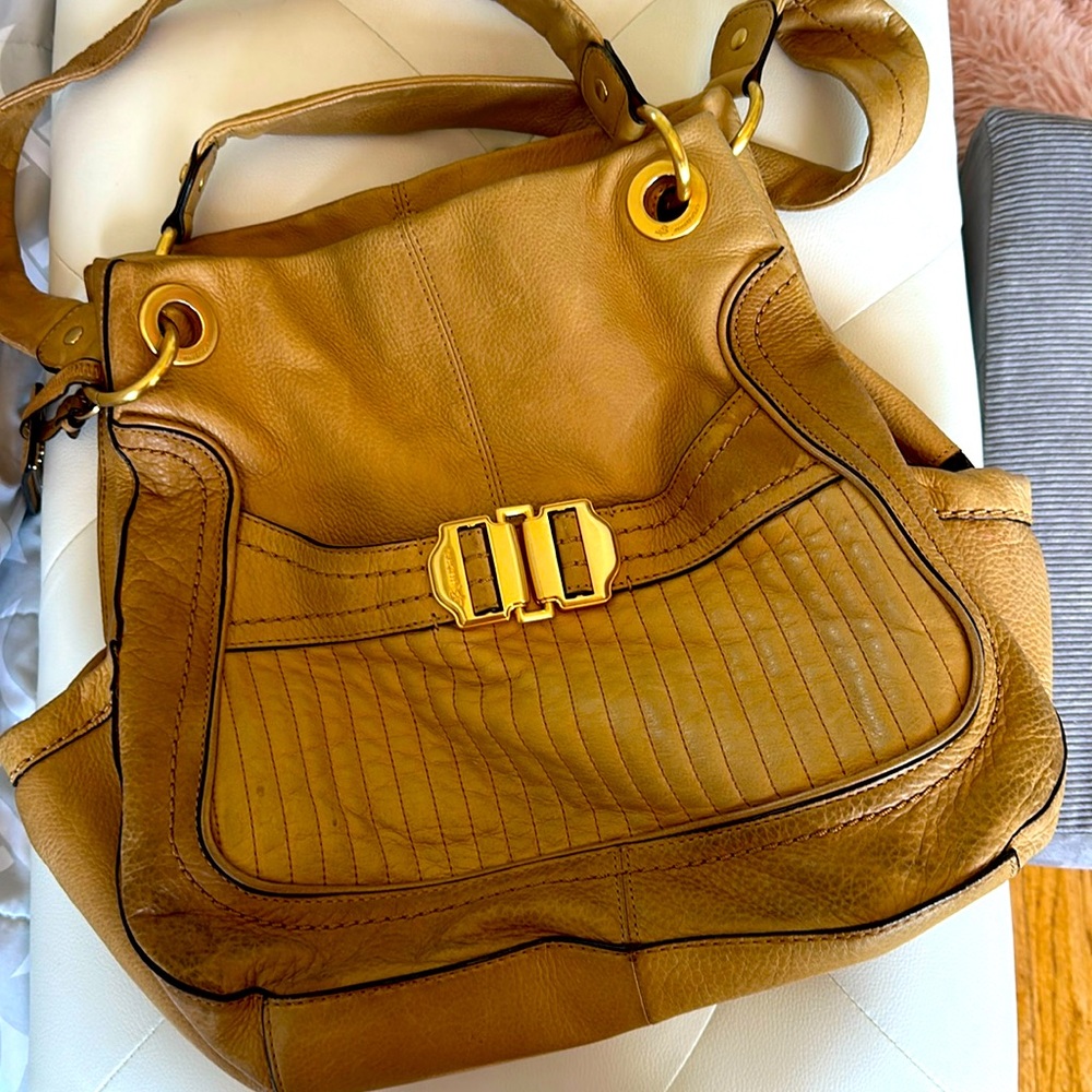 B.Makowsky Leather Hobo Bags Bundle of 2 - EUC